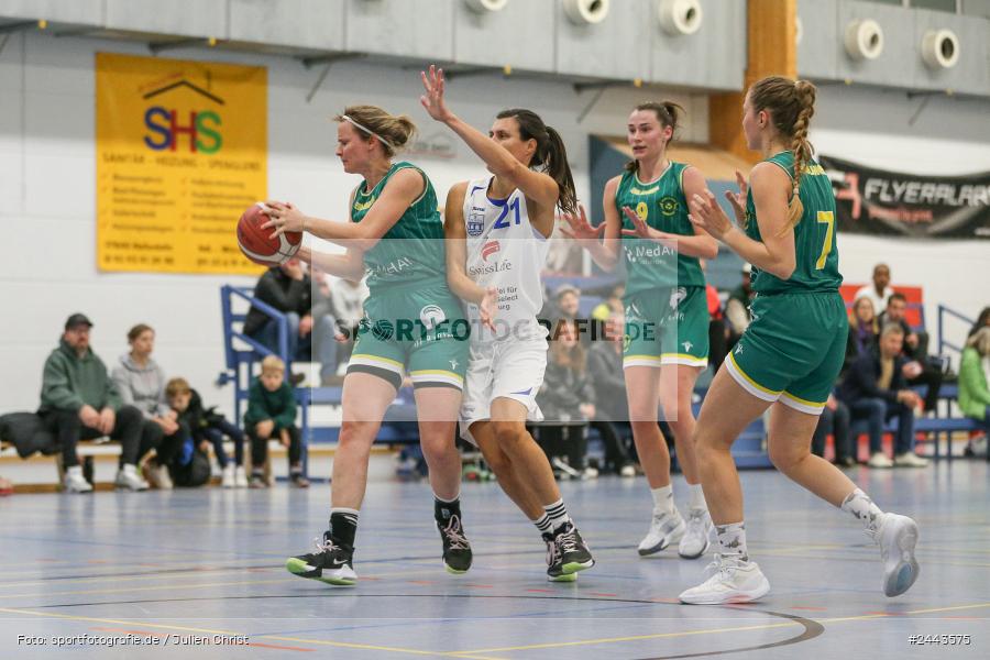 Hans-Wilhelm-Renkhoff Halle, Marktheidenfeld, 05.10.2024, sport, action, Basketball, RLS, 2. Spieltag, Regionalliga Damen HR-Nord, TBE, TVM, TB Erlangen, TV Marktheidenfeld - Bild-ID: 2443575