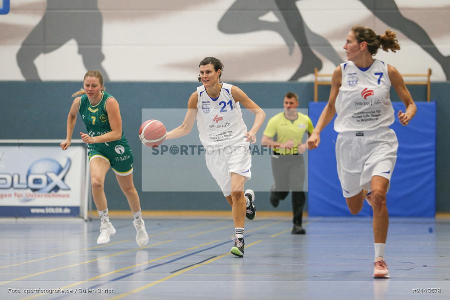 Hans-Wilhelm-Renkhoff Halle, Marktheidenfeld, 05.10.2024, sport, action, Basketball, RLS, 2. Spieltag, Regionalliga Damen HR-Nord, TBE, TVM, TB Erlangen, TV Marktheidenfeld - Bild-ID: 2443578