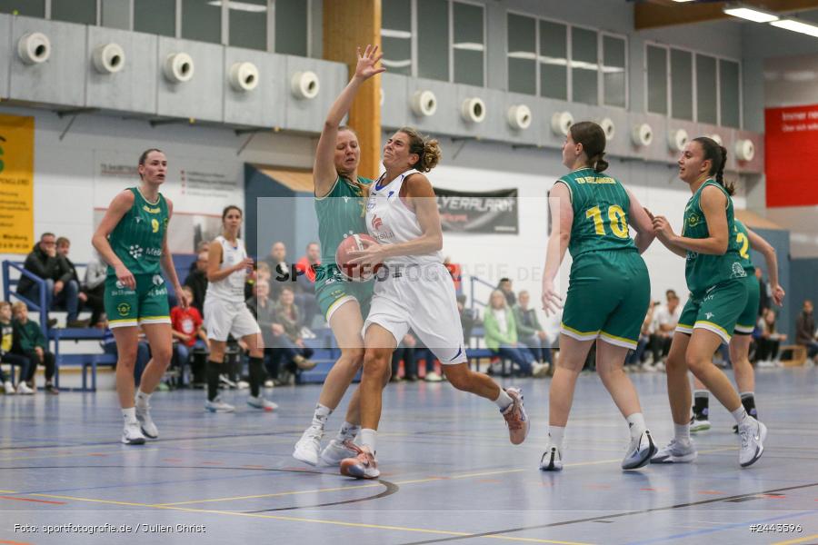 Hans-Wilhelm-Renkhoff Halle, Marktheidenfeld, 05.10.2024, sport, action, Basketball, RLS, 2. Spieltag, Regionalliga Damen HR-Nord, TBE, TVM, TB Erlangen, TV Marktheidenfeld - Bild-ID: 2443596