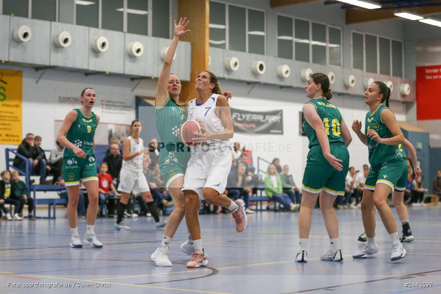 Hans-Wilhelm-Renkhoff Halle, Marktheidenfeld, 05.10.2024, sport, action, Basketball, RLS, 2. Spieltag, Regionalliga Damen HR-Nord, TBE, TVM, TB Erlangen, TV Marktheidenfeld - Bild-ID: 2443597