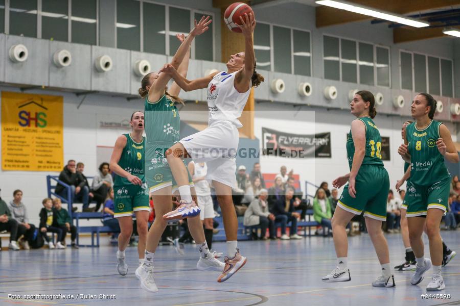 Hans-Wilhelm-Renkhoff Halle, Marktheidenfeld, 05.10.2024, sport, action, Basketball, RLS, 2. Spieltag, Regionalliga Damen HR-Nord, TBE, TVM, TB Erlangen, TV Marktheidenfeld - Bild-ID: 2443598