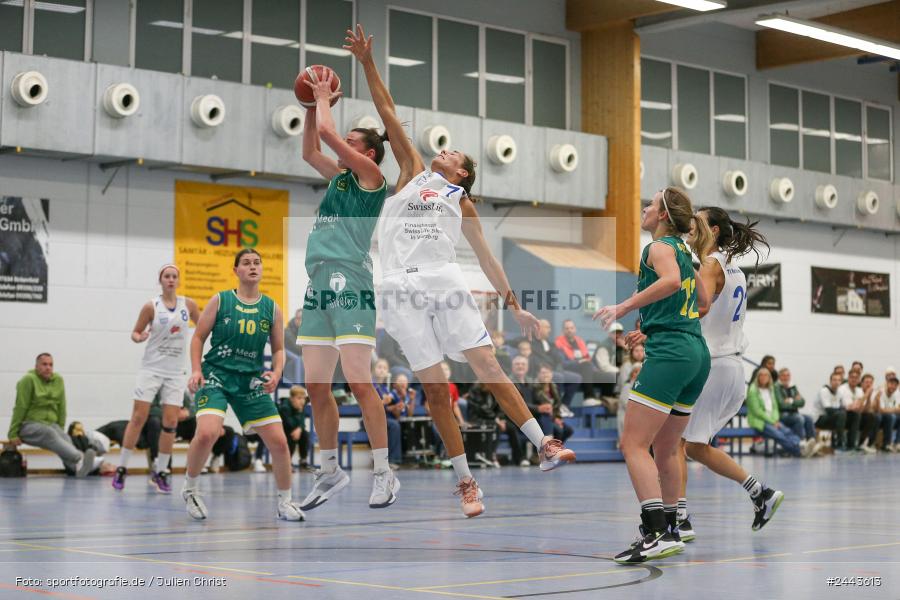 Hans-Wilhelm-Renkhoff Halle, Marktheidenfeld, 05.10.2024, sport, action, Basketball, RLS, 2. Spieltag, Regionalliga Damen HR-Nord, TBE, TVM, TB Erlangen, TV Marktheidenfeld - Bild-ID: 2443613