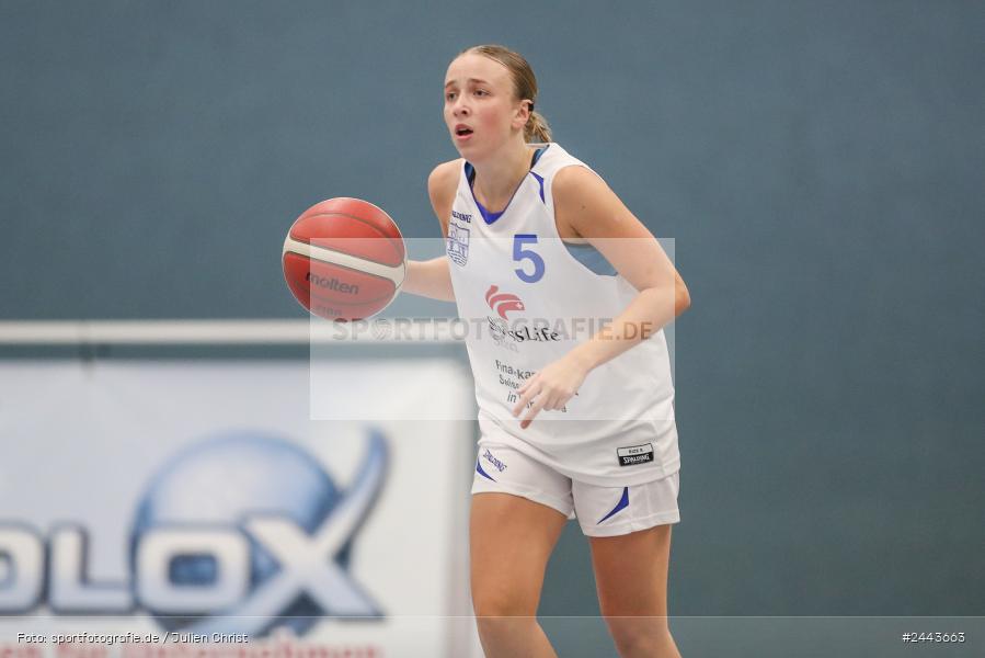 Hans-Wilhelm-Renkhoff Halle, Marktheidenfeld, 05.10.2024, sport, action, Basketball, RLS, 2. Spieltag, Regionalliga Damen HR-Nord, TBE, TVM, TB Erlangen, TV Marktheidenfeld - Bild-ID: 2443663
