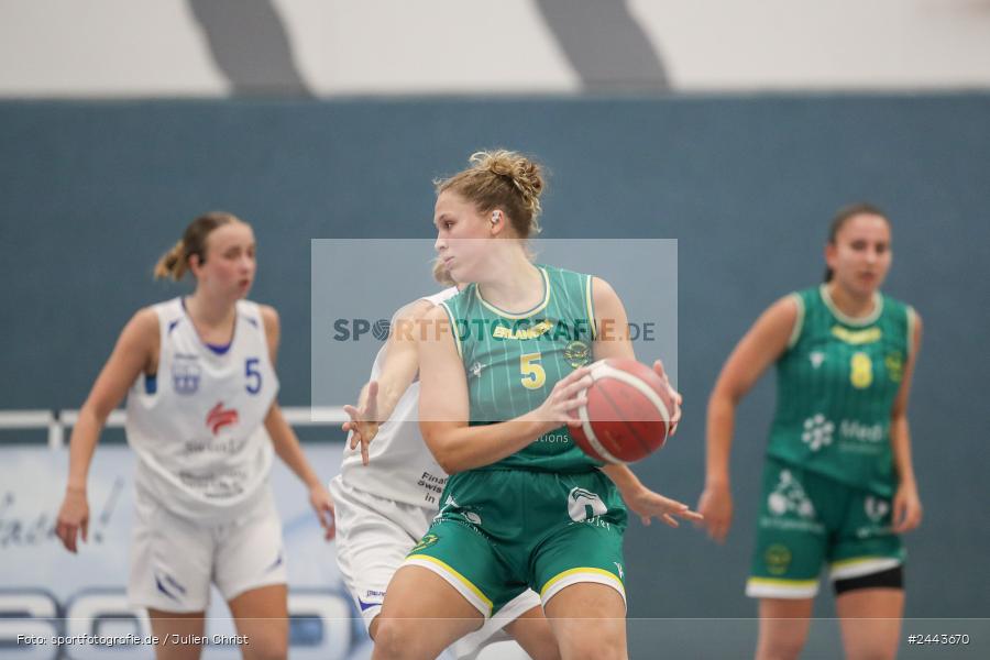 Hans-Wilhelm-Renkhoff Halle, Marktheidenfeld, 05.10.2024, sport, action, Basketball, RLS, 2. Spieltag, Regionalliga Damen HR-Nord, TBE, TVM, TB Erlangen, TV Marktheidenfeld - Bild-ID: 2443670