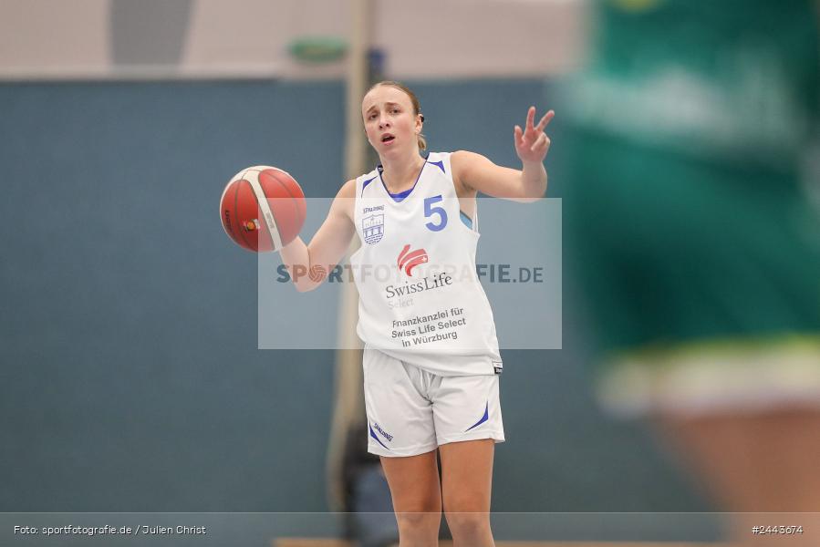 Hans-Wilhelm-Renkhoff Halle, Marktheidenfeld, 05.10.2024, sport, action, Basketball, RLS, 2. Spieltag, Regionalliga Damen HR-Nord, TBE, TVM, TB Erlangen, TV Marktheidenfeld - Bild-ID: 2443674