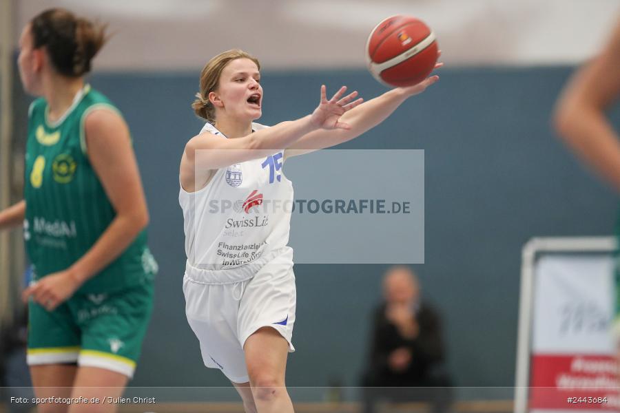 Hans-Wilhelm-Renkhoff Halle, Marktheidenfeld, 05.10.2024, sport, action, Basketball, RLS, 2. Spieltag, Regionalliga Damen HR-Nord, TBE, TVM, TB Erlangen, TV Marktheidenfeld - Bild-ID: 2443684