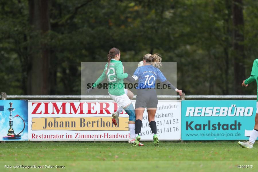 Sportgelände, Adelsberg, 05.10.2024, sport, action, Fussball, BOL Frauen, 5. Spieltag, FCS, FFC, 1. FC Schweinfurt, FFC Adelsberg-Karsbach - Bild-ID: 2443713