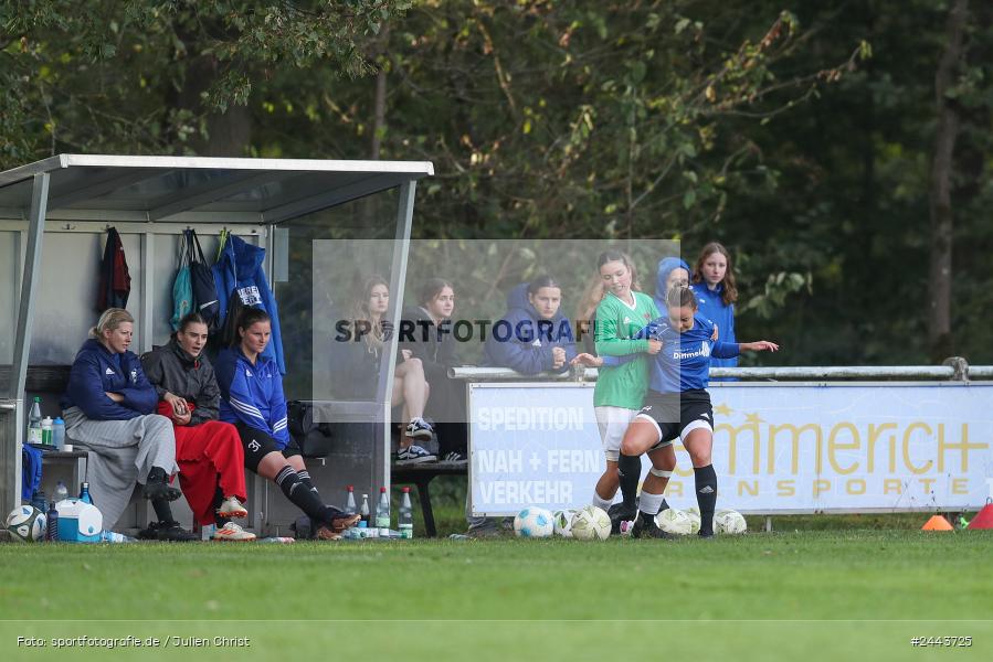 Sportgelände, Adelsberg, 05.10.2024, sport, action, Fussball, BOL Frauen, 5. Spieltag, FCS, FFC, 1. FC Schweinfurt, FFC Adelsberg-Karsbach - Bild-ID: 2443725