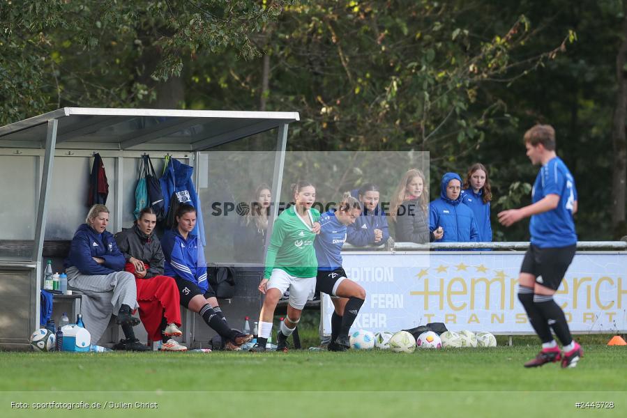 Sportgelände, Adelsberg, 05.10.2024, sport, action, Fussball, BOL Frauen, 5. Spieltag, FCS, FFC, 1. FC Schweinfurt, FFC Adelsberg-Karsbach - Bild-ID: 2443728