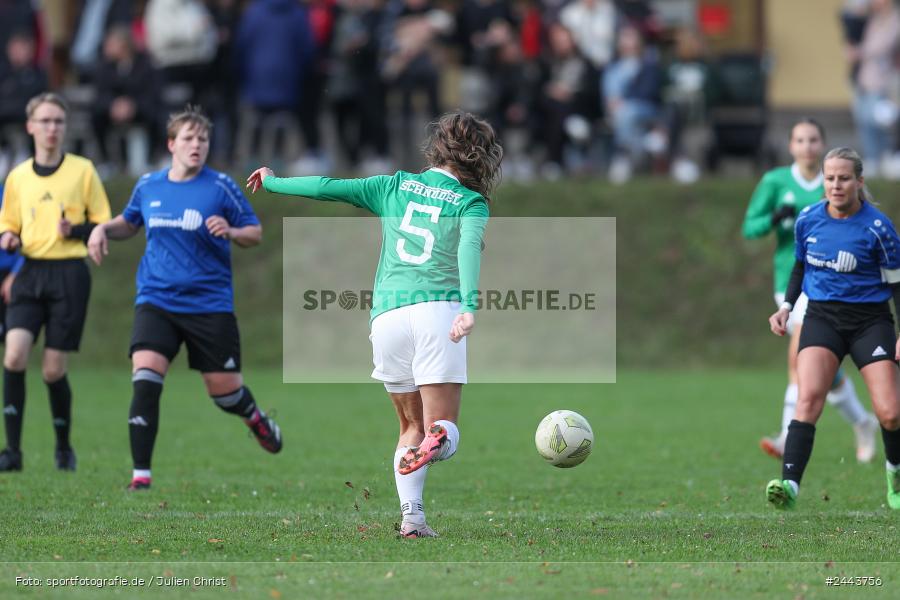 Sportgelände, Adelsberg, 05.10.2024, sport, action, Fussball, BOL Frauen, 5. Spieltag, FCS, FFC, 1. FC Schweinfurt, FFC Adelsberg-Karsbach - Bild-ID: 2443756