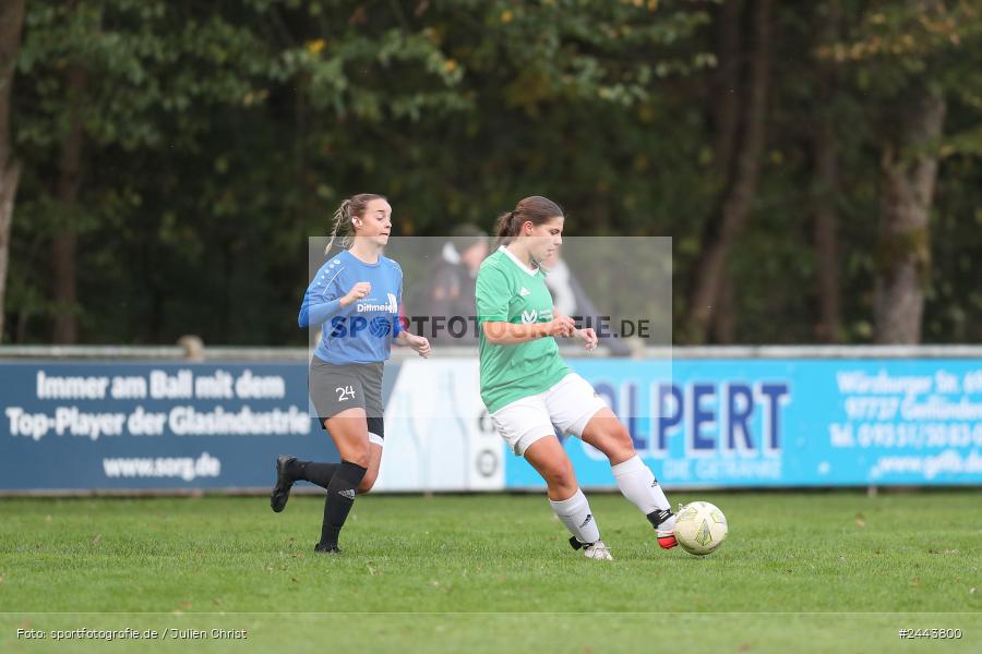 Sportgelände, Adelsberg, 05.10.2024, sport, action, Fussball, BOL Frauen, 5. Spieltag, FCS, FFC, 1. FC Schweinfurt, FFC Adelsberg-Karsbach - Bild-ID: 2443800