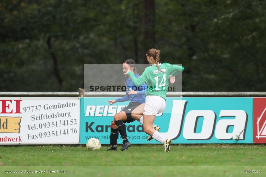 Sportgelände, Adelsberg, 05.10.2024, sport, action, Fussball, BOL Frauen, 5. Spieltag, FCS, FFC, 1. FC Schweinfurt, FFC Adelsberg-Karsbach - Bild-ID: 2443824