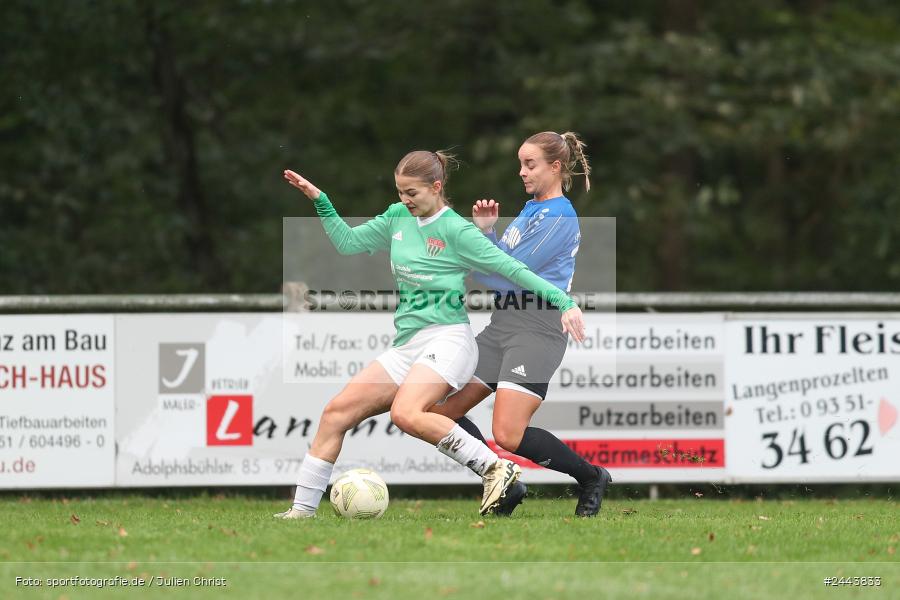 Sportgelände, Adelsberg, 05.10.2024, sport, action, Fussball, BOL Frauen, 5. Spieltag, FCS, FFC, 1. FC Schweinfurt, FFC Adelsberg-Karsbach - Bild-ID: 2443833
