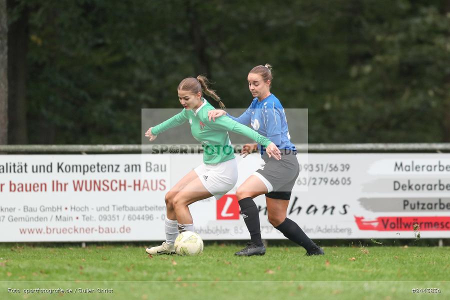 Sportgelände, Adelsberg, 05.10.2024, sport, action, Fussball, BOL Frauen, 5. Spieltag, FCS, FFC, 1. FC Schweinfurt, FFC Adelsberg-Karsbach - Bild-ID: 2443836