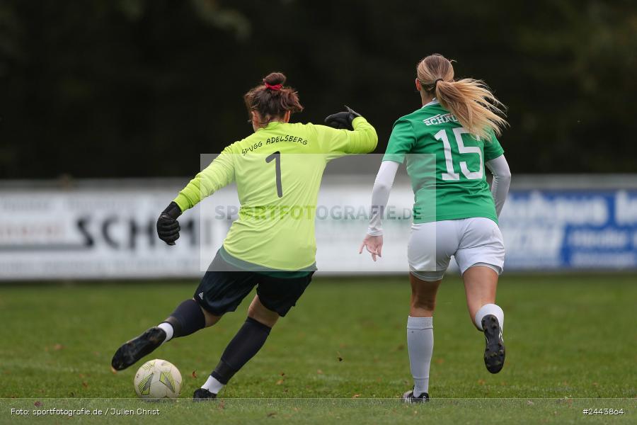 Sportgelände, Adelsberg, 05.10.2024, sport, action, Fussball, BOL Frauen, 5. Spieltag, FCS, FFC, 1. FC Schweinfurt, FFC Adelsberg-Karsbach - Bild-ID: 2443864