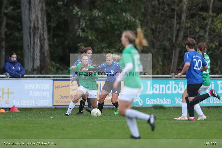 Sportgelände, Adelsberg, 05.10.2024, sport, action, Fussball, BOL Frauen, 5. Spieltag, FCS, FFC, 1. FC Schweinfurt, FFC Adelsberg-Karsbach - Bild-ID: 2443881