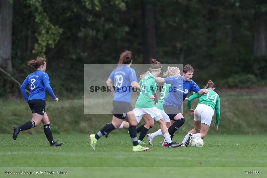 Sportgelände, Adelsberg, 05.10.2024, sport, action, Fussball, BOL Frauen, 5. Spieltag, FCS, FFC, 1. FC Schweinfurt, FFC Adelsberg-Karsbach - Bild-ID: 2443886