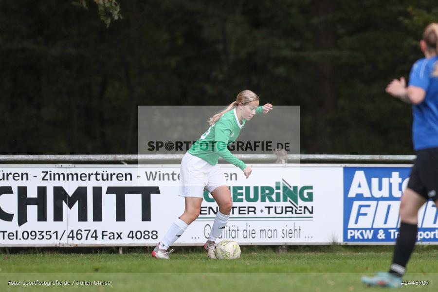 Sportgelände, Adelsberg, 05.10.2024, sport, action, Fussball, BOL Frauen, 5. Spieltag, FCS, FFC, 1. FC Schweinfurt, FFC Adelsberg-Karsbach - Bild-ID: 2443909 Sportgelände, Adelsberg, 05.10.2024, sport, action, Fussball, BOL Frauen, 5. Spieltag, FCS, FFC, 1. FC Schweinfurt, FFC Adelsberg-Karsbach - Bild-ID: 2443909