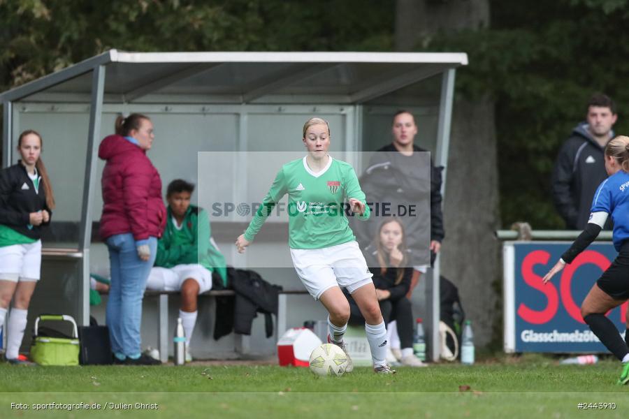 Sportgelände, Adelsberg, 05.10.2024, sport, action, Fussball, BOL Frauen, 5. Spieltag, FCS, FFC, 1. FC Schweinfurt, FFC Adelsberg-Karsbach - Bild-ID: 2443910 Sportgelände, Adelsberg, 05.10.2024, sport, action, Fussball, BOL Frauen, 5. Spieltag, FCS, FFC, 1. FC Schweinfurt, FFC Adelsberg-Karsbach - Bild-ID: 2443910
