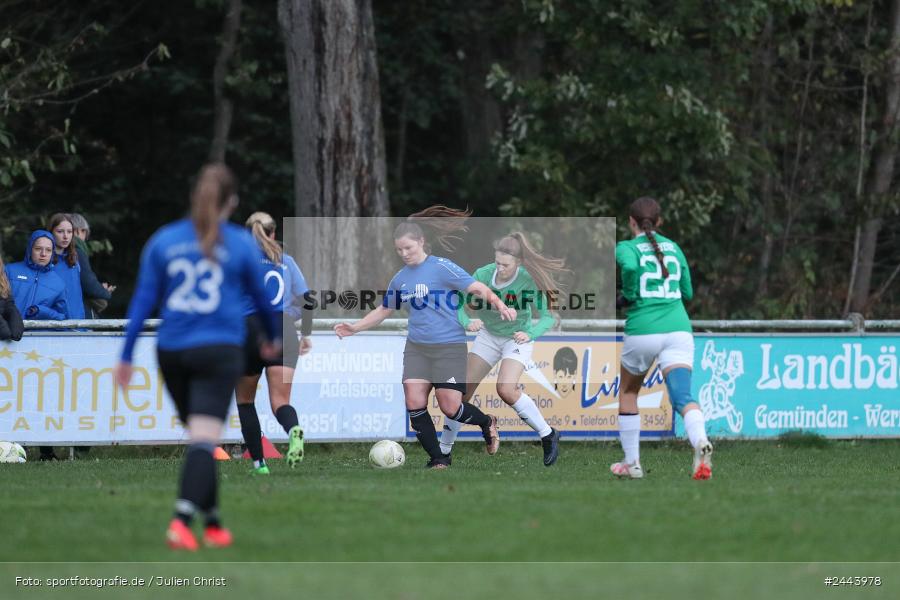 Sportgelände, Adelsberg, 05.10.2024, sport, action, Fussball, BOL Frauen, 5. Spieltag, FCS, FFC, 1. FC Schweinfurt, FFC Adelsberg-Karsbach - Bild-ID: 2443978