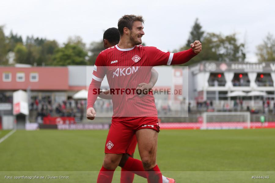 AKON Arena, Würzburg, 06.10.2024, sport, action, Fussball, BFV, 13. Spieltag, Regionalliga Bayern, BUC, FWK, TSV Buchbach, FC Würzburger Kickers - Bild-ID: 2444243