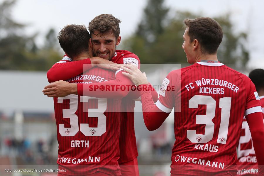 AKON Arena, Würzburg, 06.10.2024, sport, action, Fussball, BFV, 13. Spieltag, Regionalliga Bayern, BUC, FWK, TSV Buchbach, FC Würzburger Kickers - Bild-ID: 2444245
