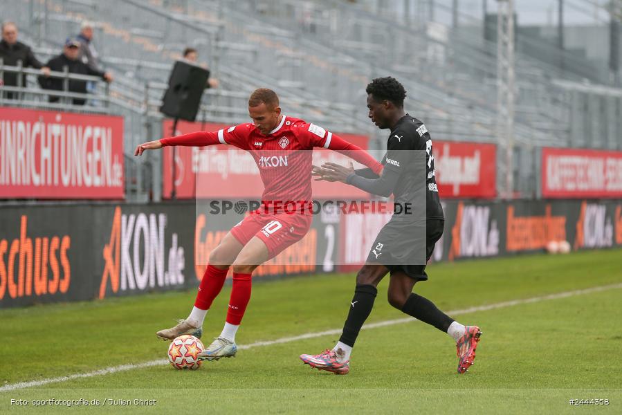 AKON Arena, Würzburg, 06.10.2024, sport, action, Fussball, BFV, 13. Spieltag, Regionalliga Bayern, BUC, FWK, TSV Buchbach, FC Würzburger Kickers - Bild-ID: 2444358