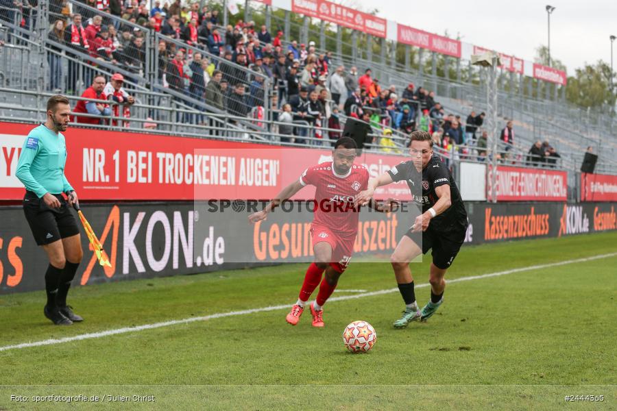 AKON Arena, Würzburg, 06.10.2024, sport, action, Fussball, BFV, 13. Spieltag, Regionalliga Bayern, BUC, FWK, TSV Buchbach, FC Würzburger Kickers - Bild-ID: 2444365