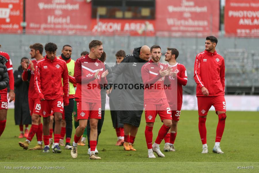 AKON Arena, Würzburg, 06.10.2024, sport, action, Fussball, BFV, 13. Spieltag, Regionalliga Bayern, BUC, FWK, TSV Buchbach, FC Würzburger Kickers - Bild-ID: 2444378