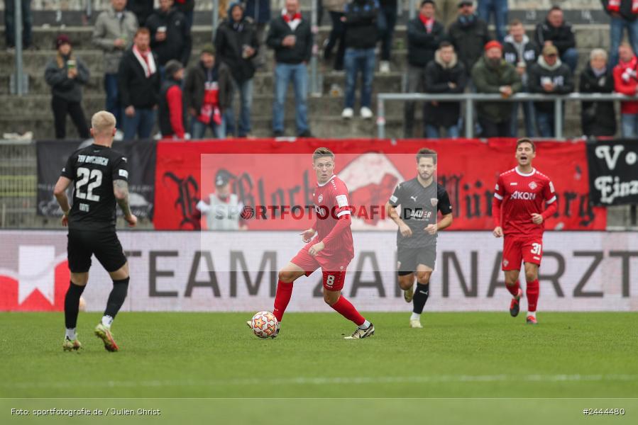 AKON Arena, Würzburg, 06.10.2024, sport, action, Fussball, BFV, 13. Spieltag, Regionalliga Bayern, BUC, FWK, TSV Buchbach, FC Würzburger Kickers - Bild-ID: 2444480