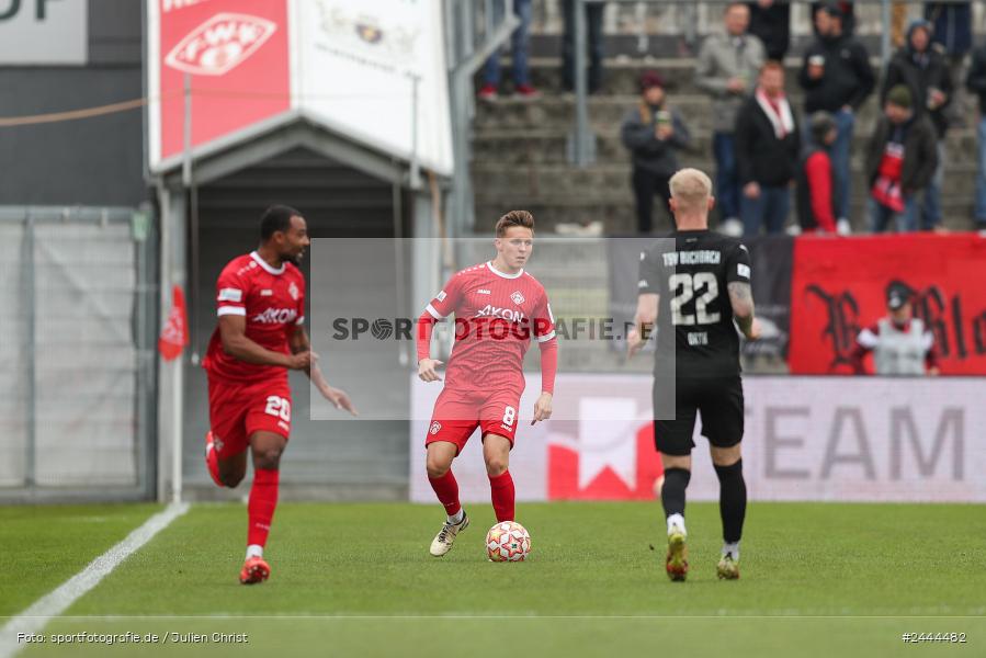AKON Arena, Würzburg, 06.10.2024, sport, action, Fussball, BFV, 13. Spieltag, Regionalliga Bayern, BUC, FWK, TSV Buchbach, FC Würzburger Kickers - Bild-ID: 2444482