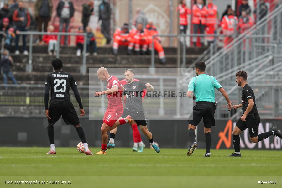 AKON Arena, Würzburg, 06.10.2024, sport, action, Fussball, BFV, 13. Spieltag, Regionalliga Bayern, BUC, FWK, TSV Buchbach, FC Würzburger Kickers - Bild-ID: 2444523