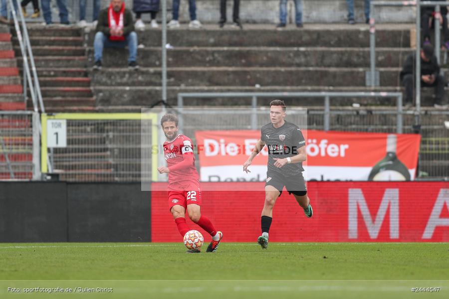 AKON Arena, Würzburg, 06.10.2024, sport, action, Fussball, BFV, 13. Spieltag, Regionalliga Bayern, BUC, FWK, TSV Buchbach, FC Würzburger Kickers - Bild-ID: 2444547