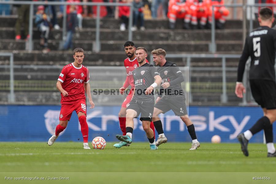 AKON Arena, Würzburg, 06.10.2024, sport, action, Fussball, BFV, 13. Spieltag, Regionalliga Bayern, BUC, FWK, TSV Buchbach, FC Würzburger Kickers - Bild-ID: 2444556