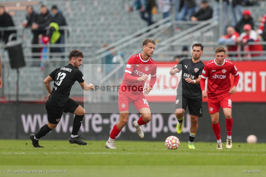 AKON Arena, Würzburg, 06.10.2024, sport, action, Fussball, BFV, 13. Spieltag, Regionalliga Bayern, BUC, FWK, TSV Buchbach, FC Würzburger Kickers - Bild-ID: 2444559