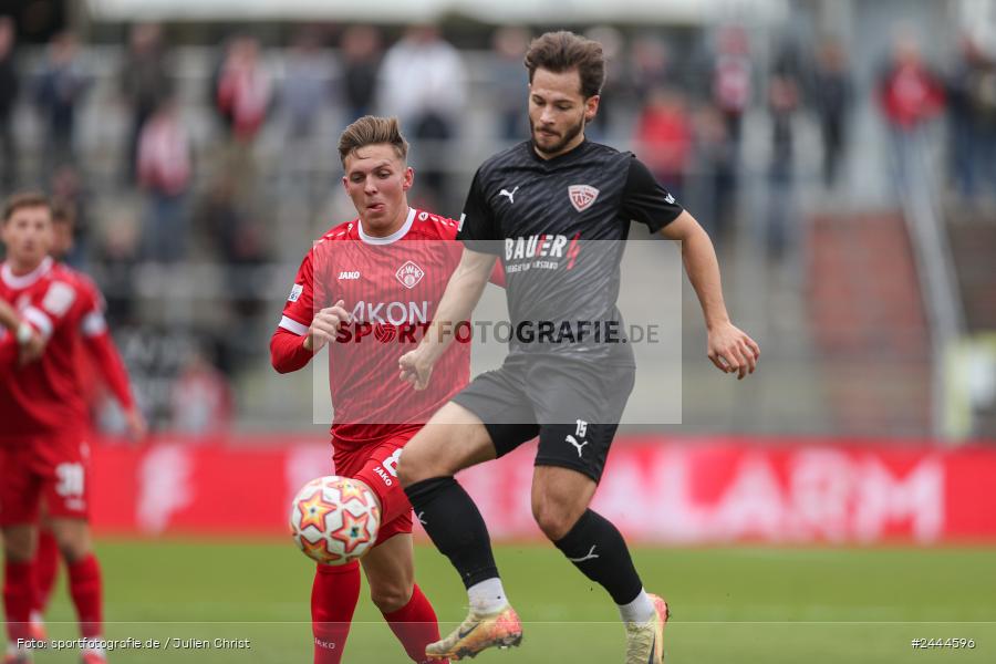AKON Arena, Würzburg, 06.10.2024, sport, action, Fussball, BFV, 13. Spieltag, Regionalliga Bayern, BUC, FWK, TSV Buchbach, FC Würzburger Kickers - Bild-ID: 2444596