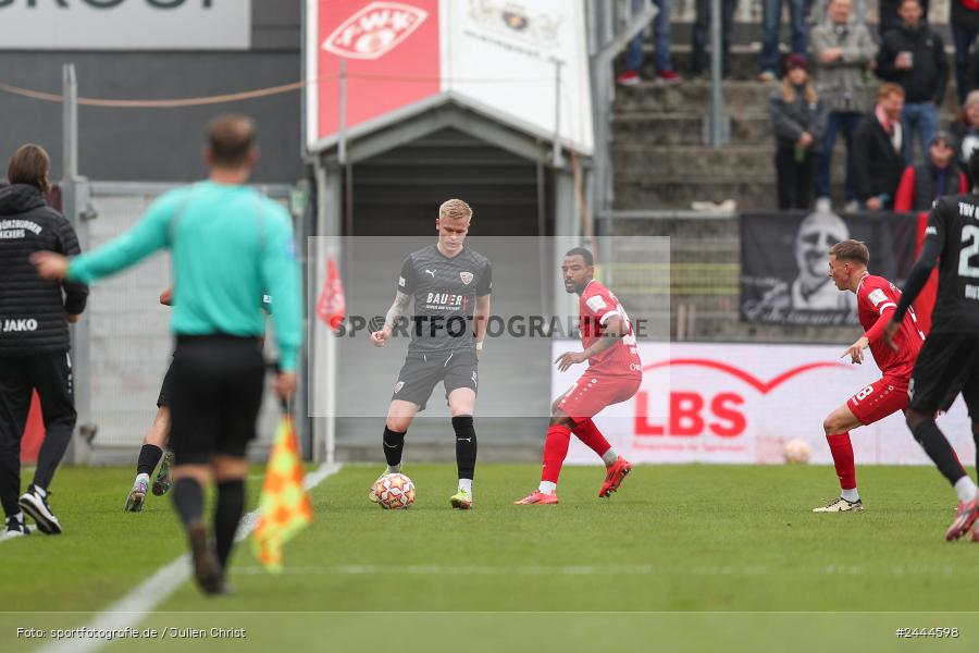 AKON Arena, Würzburg, 06.10.2024, sport, action, Fussball, BFV, 13. Spieltag, Regionalliga Bayern, BUC, FWK, TSV Buchbach, FC Würzburger Kickers - Bild-ID: 2444598