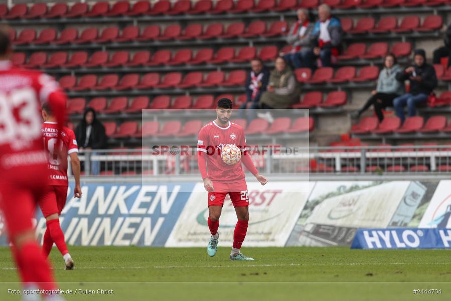 AKON Arena, Würzburg, 06.10.2024, sport, action, Fussball, BFV, 13. Spieltag, Regionalliga Bayern, BUC, FWK, TSV Buchbach, FC Würzburger Kickers - Bild-ID: 2444704