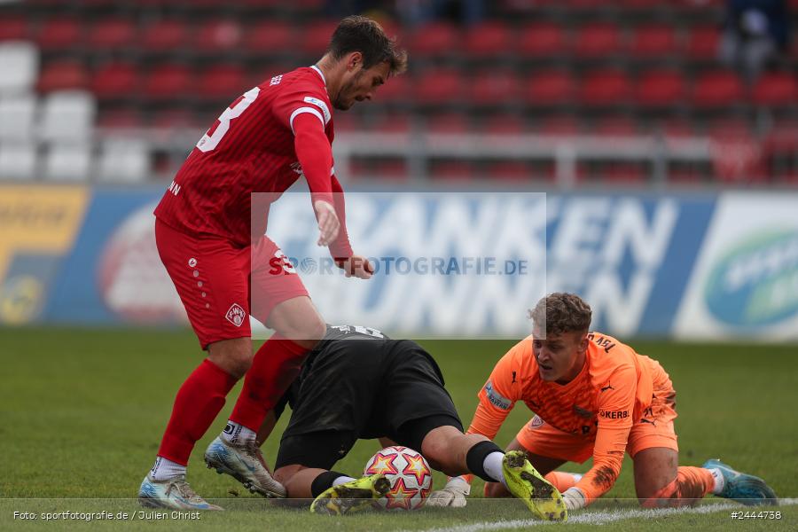 AKON Arena, Würzburg, 06.10.2024, sport, action, Fussball, BFV, 13. Spieltag, Regionalliga Bayern, BUC, FWK, TSV Buchbach, FC Würzburger Kickers - Bild-ID: 2444738