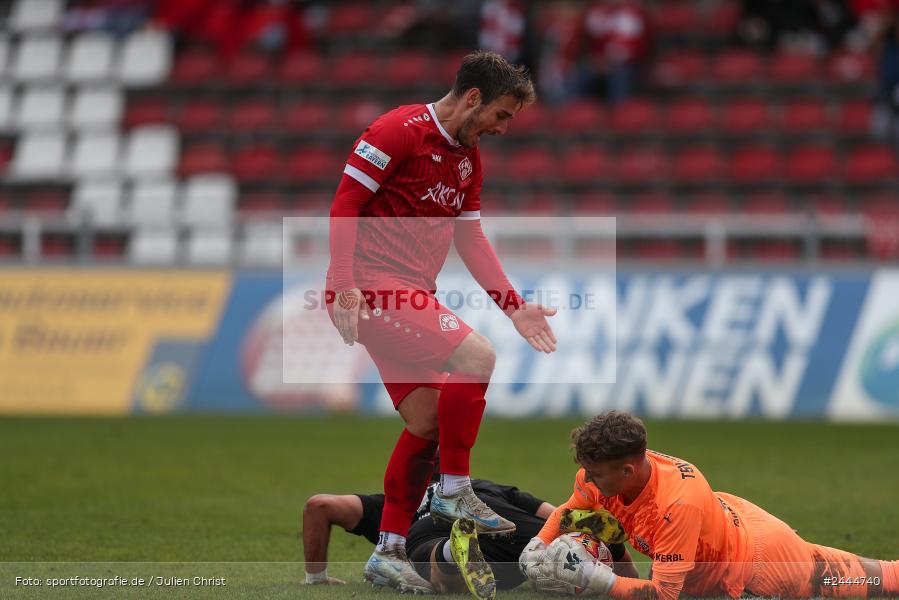 AKON Arena, Würzburg, 06.10.2024, sport, action, Fussball, BFV, 13. Spieltag, Regionalliga Bayern, BUC, FWK, TSV Buchbach, FC Würzburger Kickers - Bild-ID: 2444740