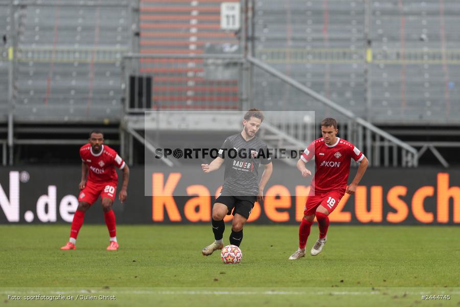 AKON Arena, Würzburg, 06.10.2024, sport, action, Fussball, BFV, 13. Spieltag, Regionalliga Bayern, BUC, FWK, TSV Buchbach, FC Würzburger Kickers - Bild-ID: 2444745