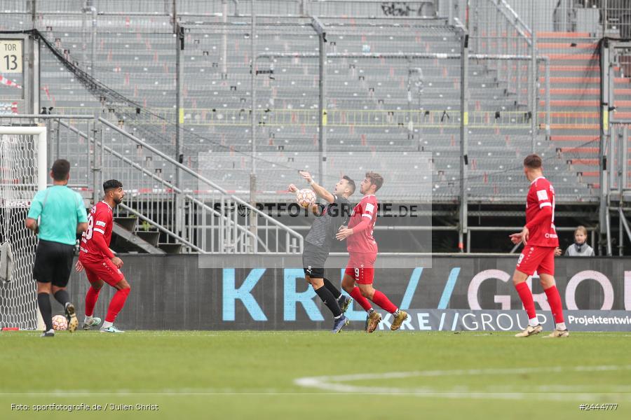 AKON Arena, Würzburg, 06.10.2024, sport, action, Fussball, BFV, 13. Spieltag, Regionalliga Bayern, BUC, FWK, TSV Buchbach, FC Würzburger Kickers - Bild-ID: 2444777