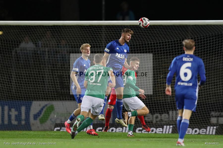 Willy-Sachs-Stadion, Schweinfurt, 11.10.2024, sport, action, Fussball, BFV, 14. Spieltag, Regionalliga Bayern, SVA, FCS, SV Viktoria Aschaffenburg, 1. FC Schweinfurt 1905 - Bild-ID: 2444921
