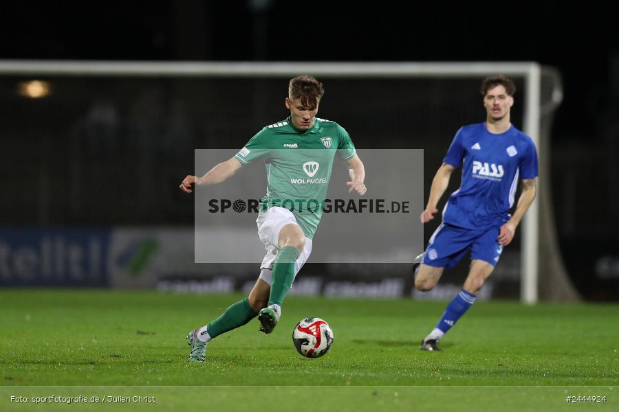 Willy-Sachs-Stadion, Schweinfurt, 11.10.2024, sport, action, Fussball, BFV, 14. Spieltag, Regionalliga Bayern, SVA, FCS, SV Viktoria Aschaffenburg, 1. FC Schweinfurt 1905 - Bild-ID: 2444924
