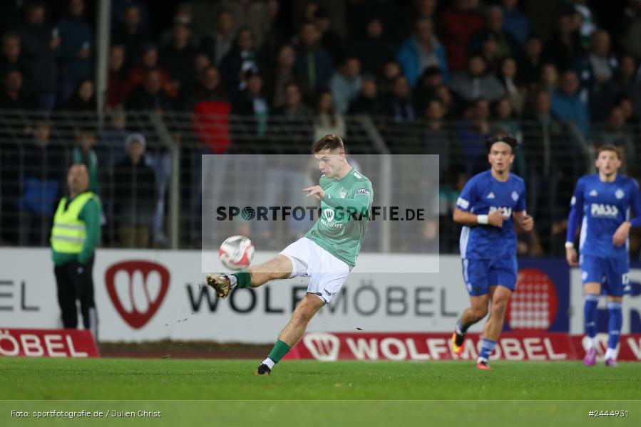 Willy-Sachs-Stadion, Schweinfurt, 11.10.2024, sport, action, Fussball, BFV, 14. Spieltag, Regionalliga Bayern, SVA, FCS, SV Viktoria Aschaffenburg, 1. FC Schweinfurt 1905 - Bild-ID: 2444931