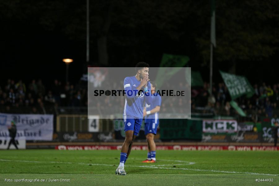 Willy-Sachs-Stadion, Schweinfurt, 11.10.2024, sport, action, Fussball, BFV, 14. Spieltag, Regionalliga Bayern, SVA, FCS, SV Viktoria Aschaffenburg, 1. FC Schweinfurt 1905 - Bild-ID: 2444932