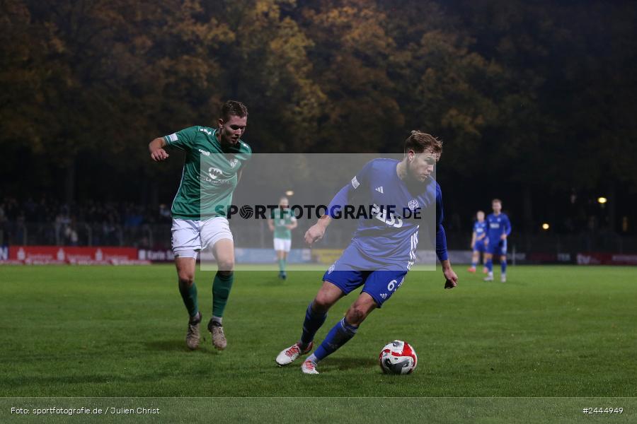 Willy-Sachs-Stadion, Schweinfurt, 11.10.2024, sport, action, Fussball, BFV, 14. Spieltag, Regionalliga Bayern, SVA, FCS, SV Viktoria Aschaffenburg, 1. FC Schweinfurt 1905 - Bild-ID: 2444949
