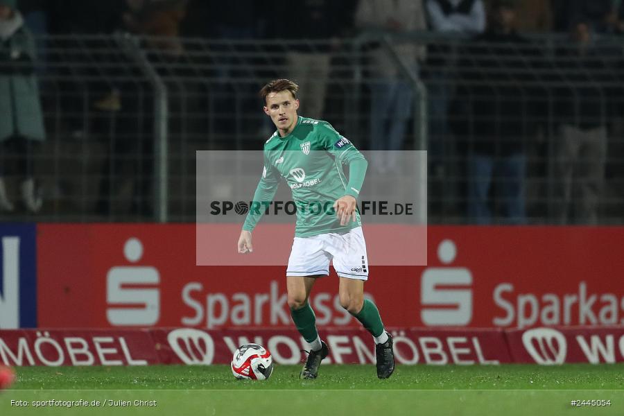Willy-Sachs-Stadion, Schweinfurt, 11.10.2024, sport, action, Fussball, BFV, 14. Spieltag, Regionalliga Bayern, SVA, FCS, SV Viktoria Aschaffenburg, 1. FC Schweinfurt 1905 - Bild-ID: 2445054 Willy-Sachs-Stadion, Schweinfurt, 11.10.2024, sport, action, Fussball, BFV, 14. Spieltag, Regionalliga Bayern, SVA, FCS, SV Viktoria Aschaffenburg, 1. FC Schweinfurt 1905 - Bild-ID: 2445054