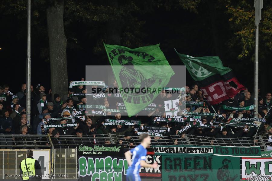 Willy-Sachs-Stadion, Schweinfurt, 11.10.2024, sport, action, Fussball, BFV, 14. Spieltag, Regionalliga Bayern, SVA, FCS, SV Viktoria Aschaffenburg, 1. FC Schweinfurt 1905 - Bild-ID: 2445095