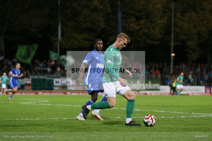 Willy-Sachs-Stadion, Schweinfurt, 11.10.2024, sport, action, Fussball, BFV, 14. Spieltag, Regionalliga Bayern, SVA, FCS, SV Viktoria Aschaffenburg, 1. FC Schweinfurt 1905 - Bild-ID: 2445141